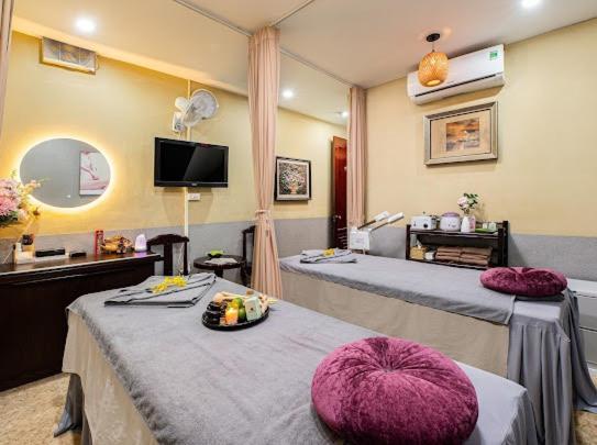 Hanoi Rose Flower Hotel & Spa Buitenkant foto